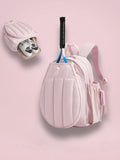 Sac à dos tennis femme, compartiment raquette matelassé