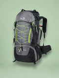 Sac à dos trek 60+5L, sifflet SOS et dos ventilé
