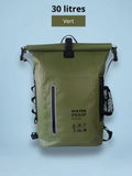 Sac à dos waterproof 30L, poche frontale et MOLLE
