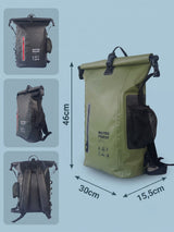 Sac à dos waterproof 30L, poche frontale et MOLLE