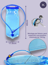 Sac à eau 6L compatible poche à eau, option réservoir