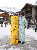 Sac à ski à roulettes, compartiment chaussures