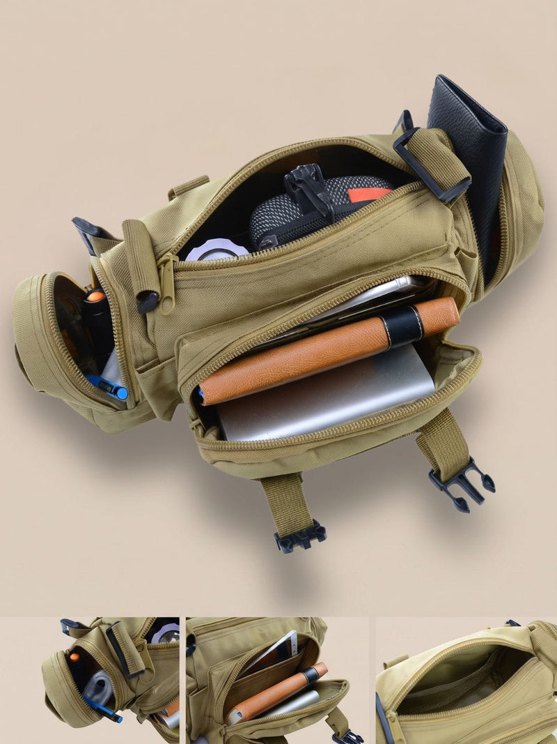 Sac banane militaire 3P, taille ou bandoulière