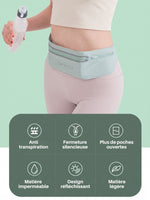 Sac banane running extensible, 5 coloris