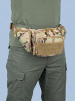Sac banane tactique, ceinture ajustable 70-120cm