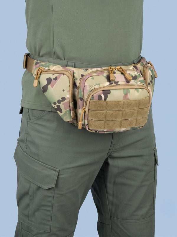 Sac banane tactique, ceinture ajustable 70-120cm
