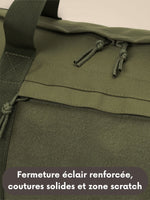 Sac bandoulière tactique 40L, format duffle