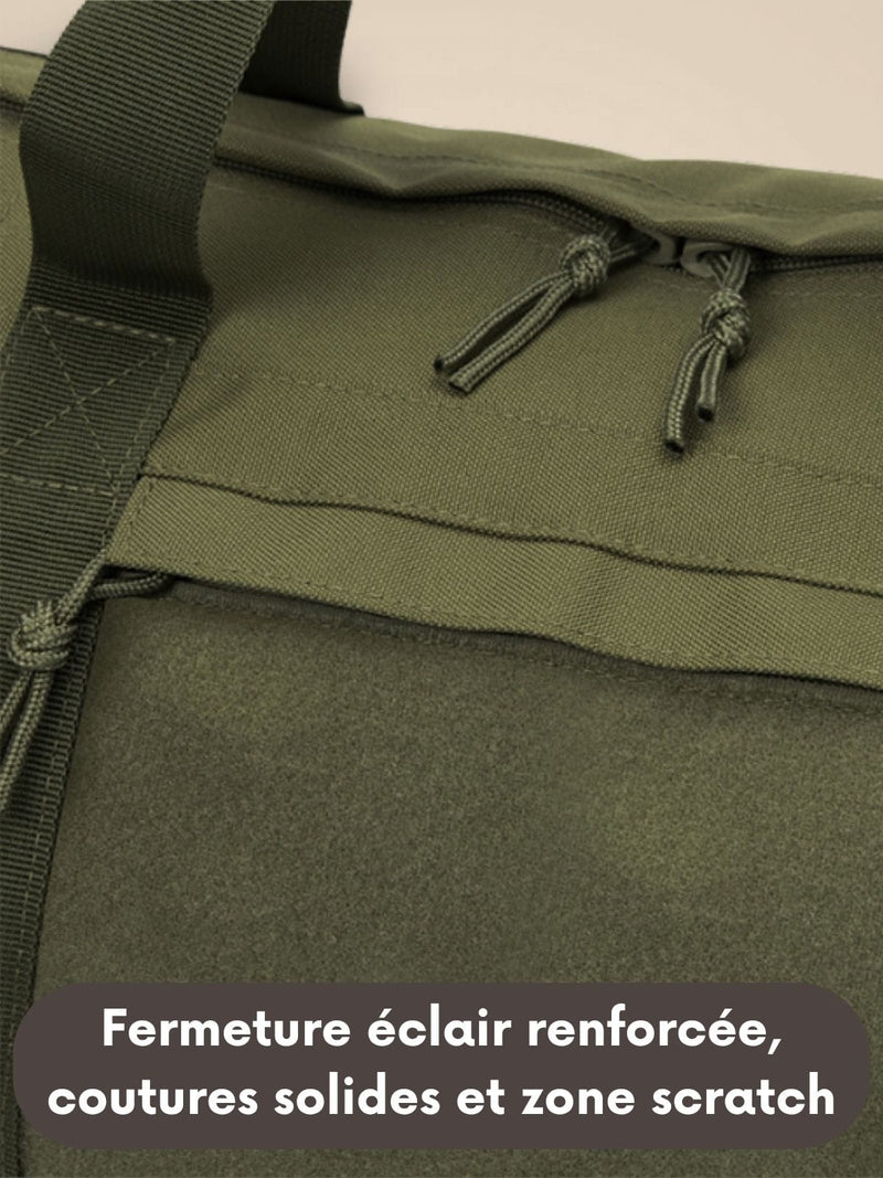 Sac bandoulière tactique 40L, format duffle
