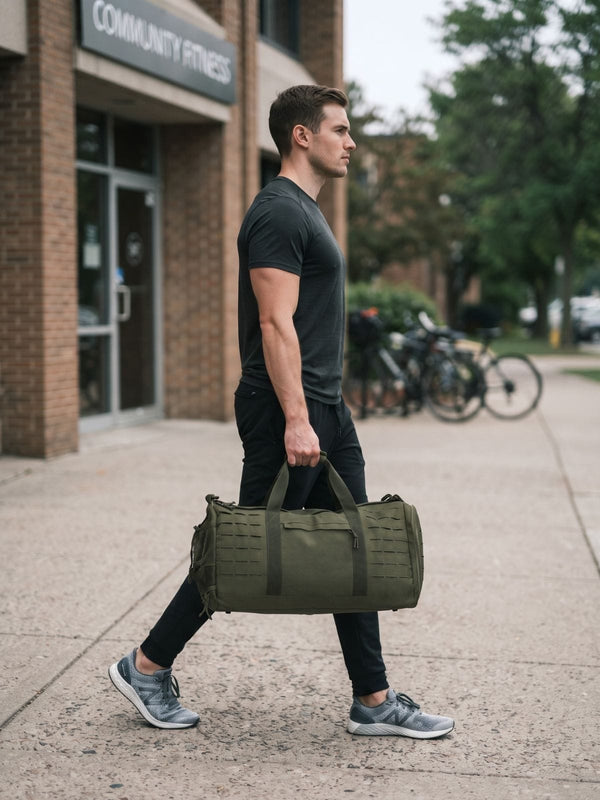 Sac bandoulière tactique 40L, format duffle
