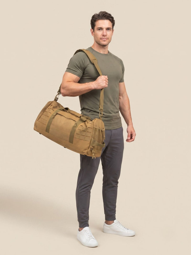 Sac bandoulière tactique 40L, format duffle