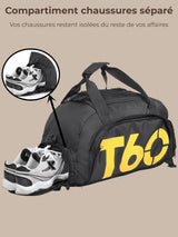 Sac convertible, duffle et sac à dos en un