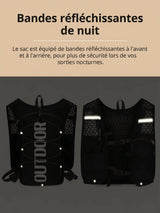 Sac d'hydratation running ultra léger, poche à eau 1,5L