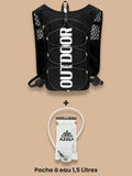 Sac d'hydratation running ultra léger, poche à eau 1,5L