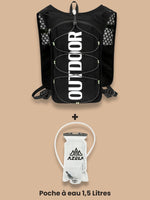 Sac d'hydratation running ultra léger, poche à eau 1,5L