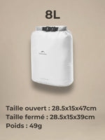 Sac de compression étanche 2 à 8L, Naturehike