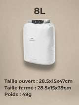 Sac de compression étanche 2 à 8L, Naturehike