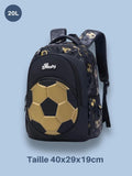 Sac de foot enfant, motif ballon relief