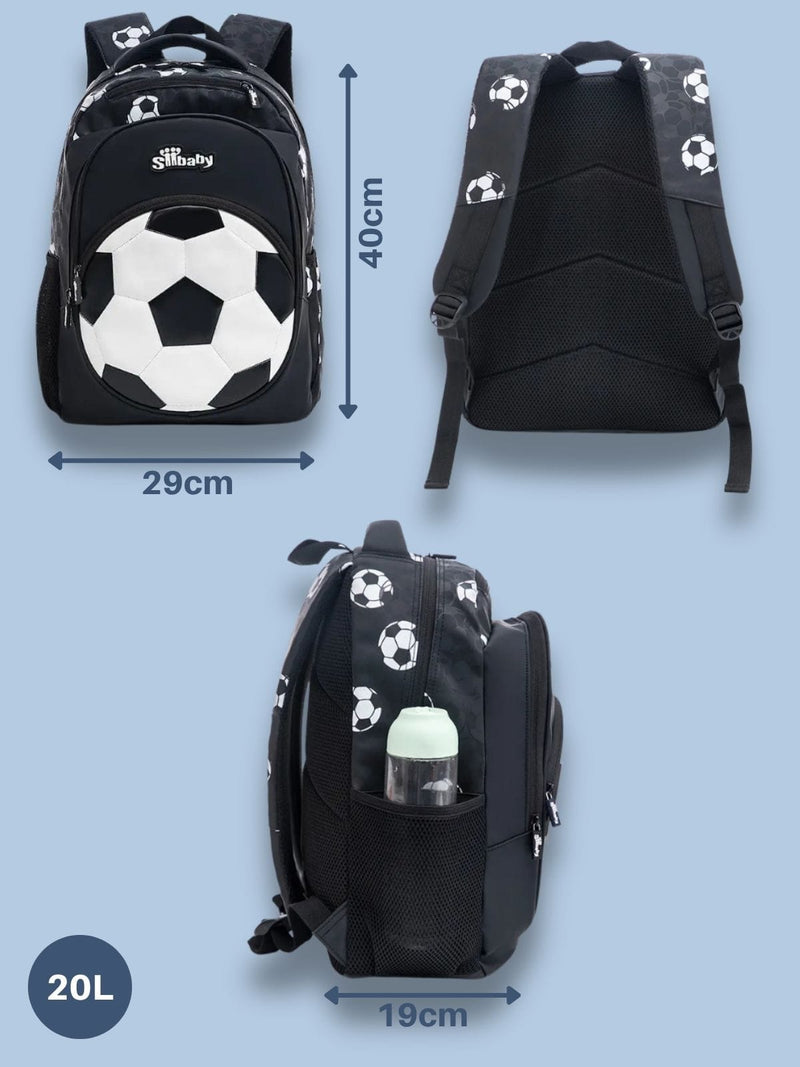 Sac de foot enfant, motif ballon relief