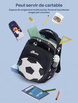Sac de foot enfant, motif ballon relief