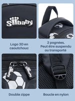 Sac de foot enfant, motif ballon relief