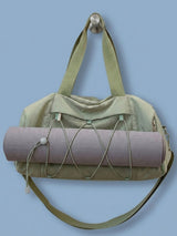 Sac de gym avec poche à chaussures et sec/humide