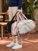 Sac de gym avec poche à chaussures et sec/humide