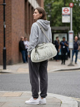 Sac de gym avec poche à chaussures et sec/humide