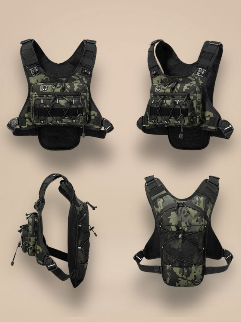 Sac de poitrine homme, compatible poche à eau 2L