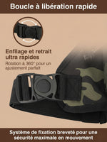Sac de poitrine homme, compatible poche à eau 2L