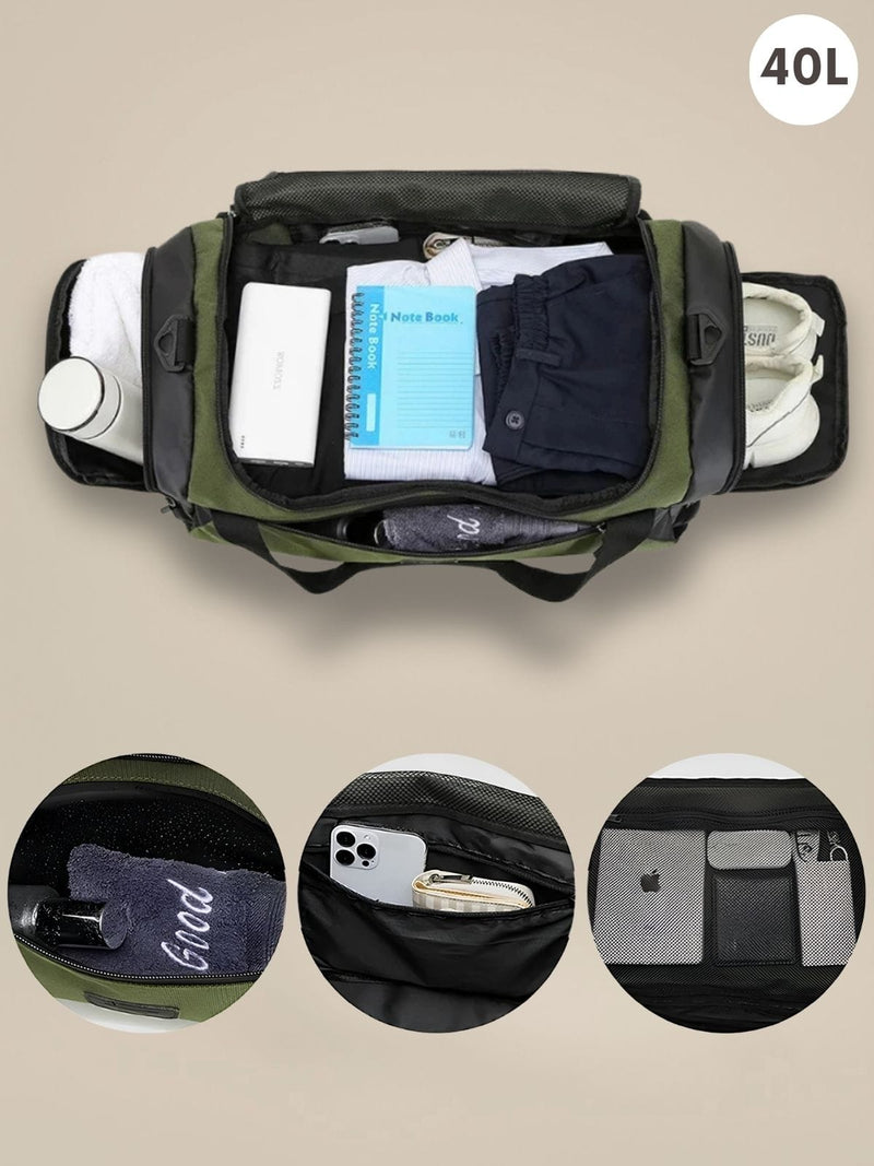 Sac de sport 40L, séparation sec/humide