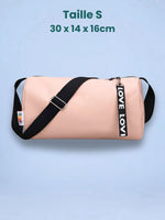Sac de sport bandoulière, format cylindrique S/L