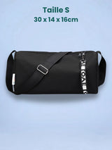 Sac de sport bandoulière, format cylindrique S/L