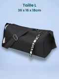 Sac de sport bandoulière, format cylindrique S/L