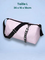 Sac de sport bandoulière, format cylindrique S/L