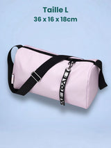 Sac de sport bandoulière, format cylindrique S/L