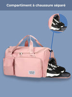 Sac de sport cabine 35L, format avion, passant valise