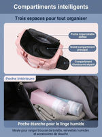 Sac de sport cabine 35L, format avion, passant valise