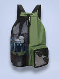 Sac de sport cordon en filet pour piscine et plage