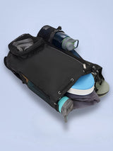 Sac de sport cordon en filet pour piscine et plage