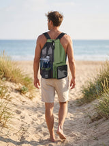 Sac de sport cordon en filet pour piscine et plage