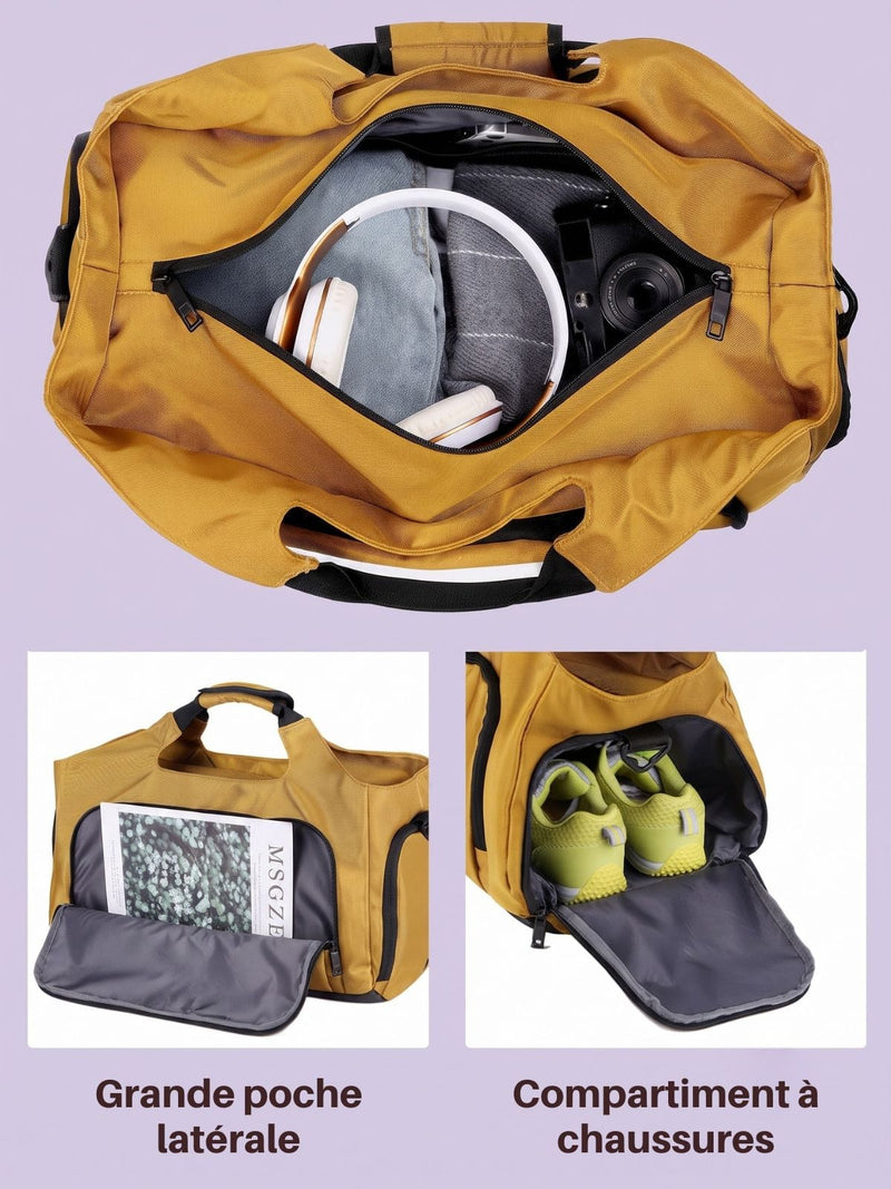Sac de sport étanche 20-35L, format duffle