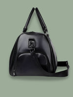 Sac de sport homme chic, cuir PU épuré