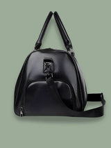 Sac de sport homme chic, cuir PU épuré