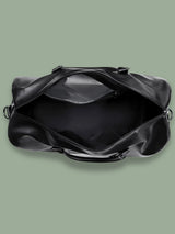 Sac de sport homme chic, cuir PU épuré
