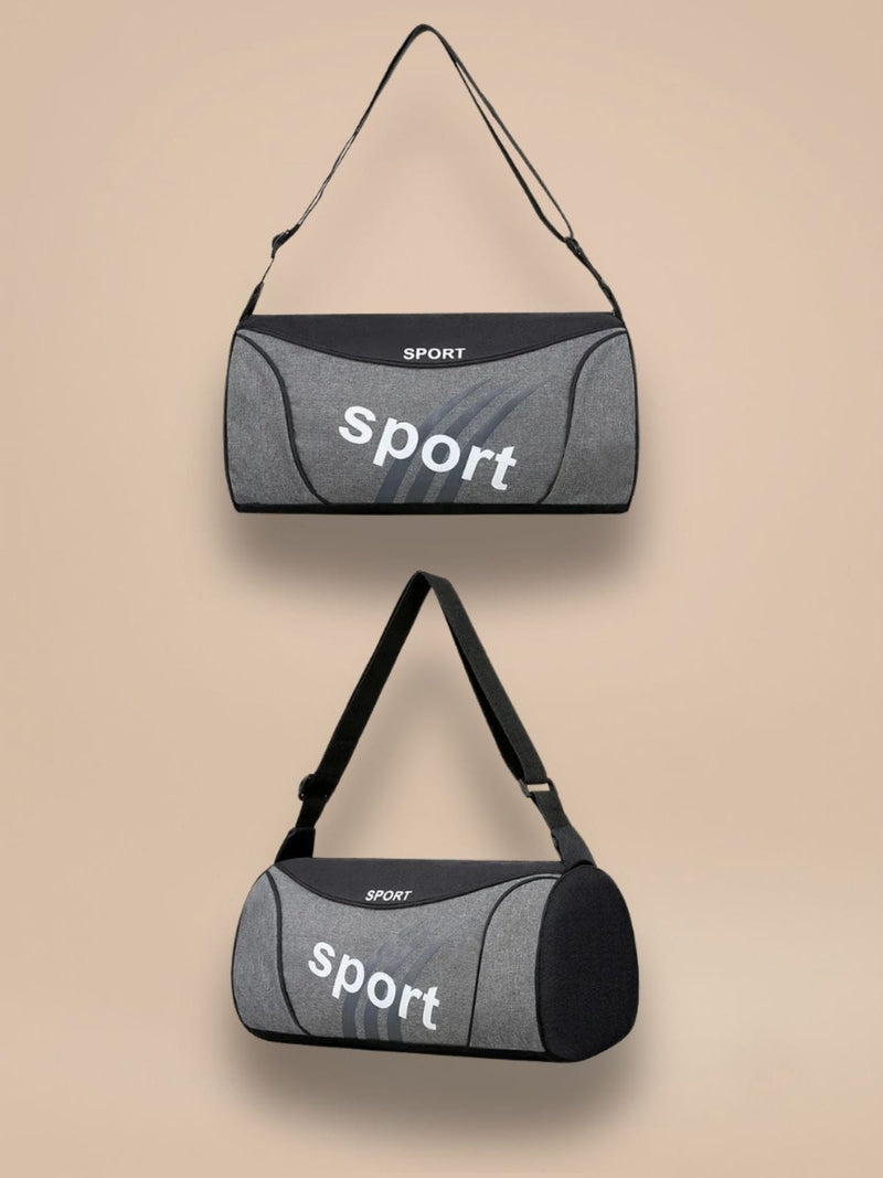 Sac de sport polochon 12L avec sangles veste/tapis