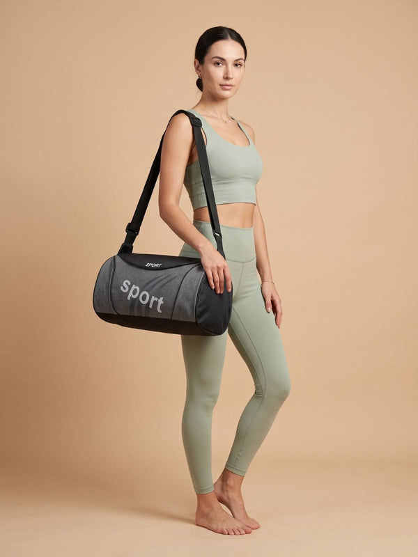 Sac de sport polochon 12L avec sangles veste/tapis