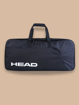 Sac de tennis 6 raquettes HEAD, design tout noir