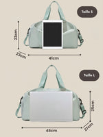 Sac de yoga duffle, 2 tailles, 3 coloris