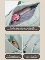 Sac de yoga duffle, 2 tailles, 3 coloris