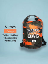 Sac étanche mer 5 à 30L pour kayak et rafting